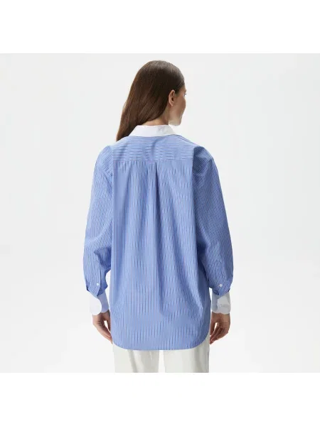 Рубашка Lacoste голубая