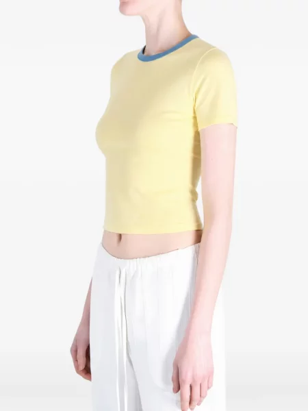 Tricou Auralee galben