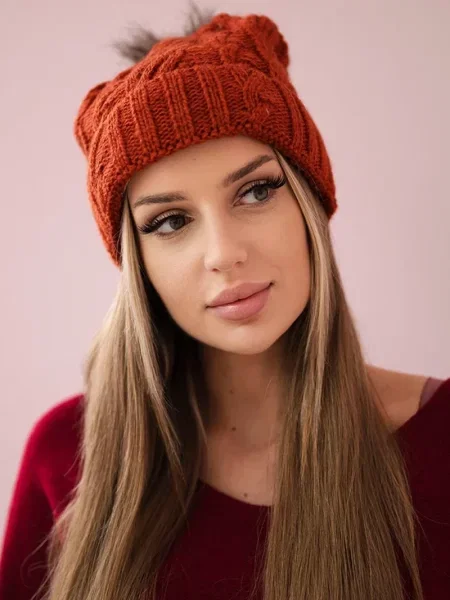 Șapcă Kesi din fleece maro