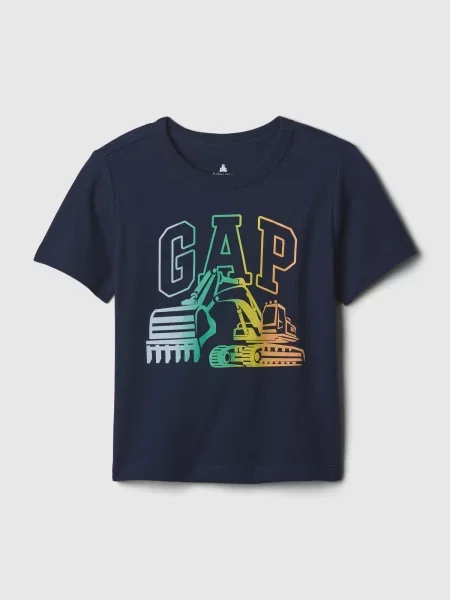 Тениска Gap синьо
