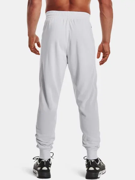 Hlače Under Armour iz flisa siva
