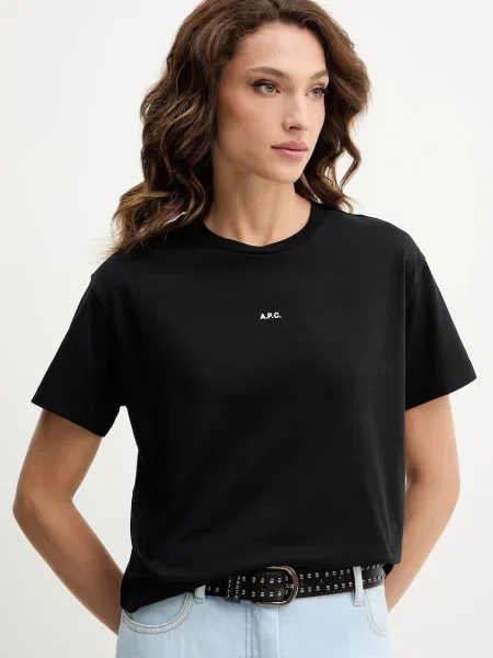 Футболка A.p.c. черная