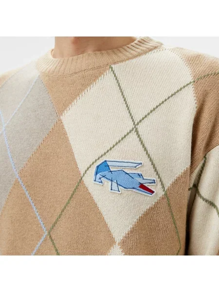 Свитер Lacoste коричневый