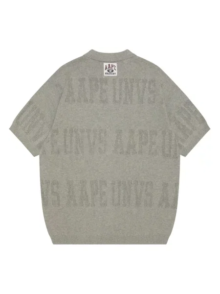 Polo marškinėliai Aape By *a Bathing Ape® pilka