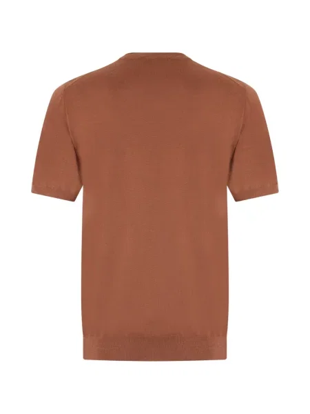 Scurt tricou Fedeli de lână maro