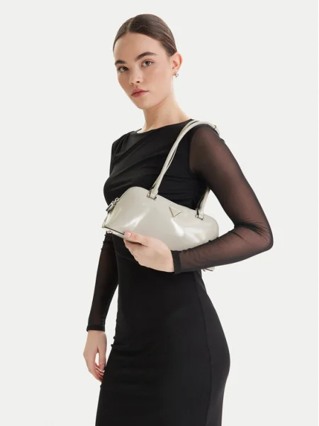 Geantă Guess Arnela Mini gri
