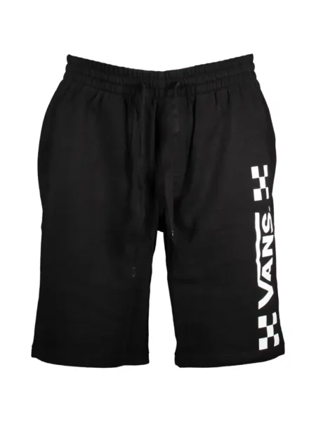 Pantaloni scurți Vans în carouri cu imagine negru