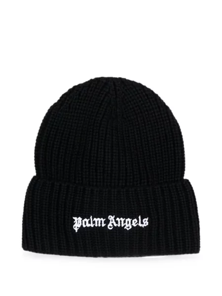 Czapka dziecięca Palm Angels czarna
