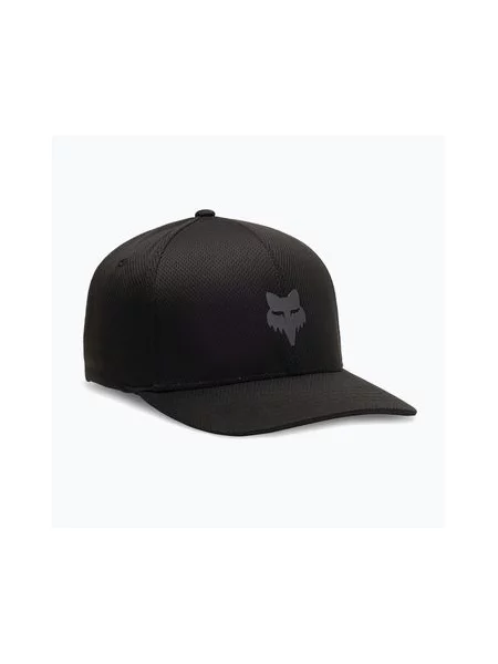 Кепка Fox Racing Fox Head Tech Flexfit Hat black/charcoal чорна
