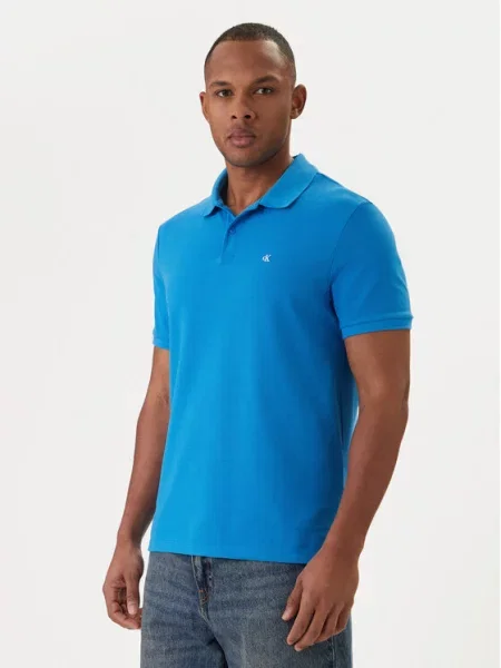 Calvin Klein Jeans Polo majica Svetlo modra