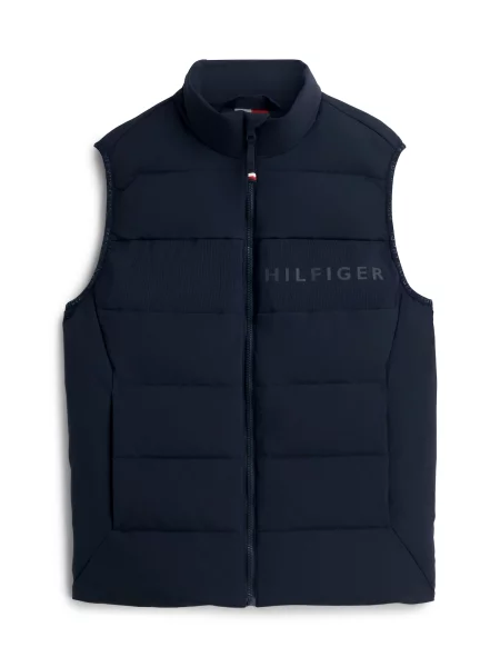 Tommy Hilfiger Vestă elegantă Branded Bleumarin