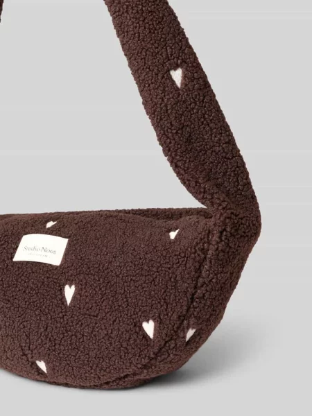 Torba na ramię z materiału typu teddy o jakości teddy Studio Noos