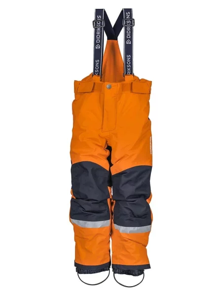 Didriksons lyžařské kalhoty IDRE KIDS PANTS oranžové