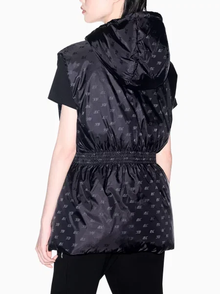 Утеплений жилет Armani Exchange чорний
