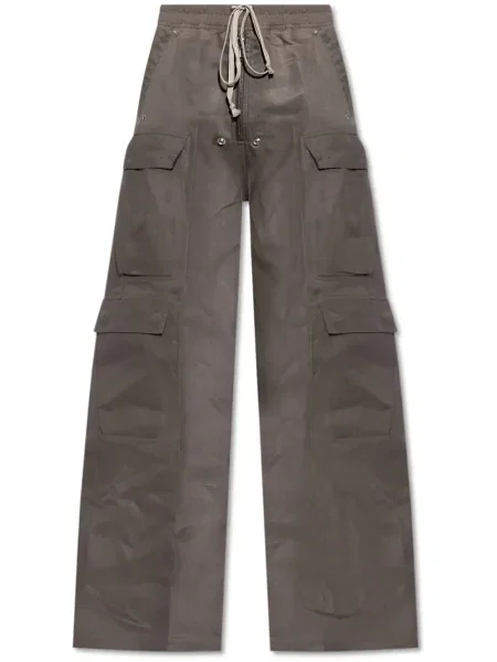 Kalhoty Rick Owens šedé