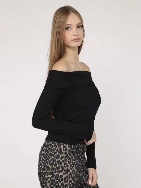 Лонгслів YUKI чорний