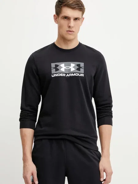 Хавлиени суитчър Under Armour с принт черно