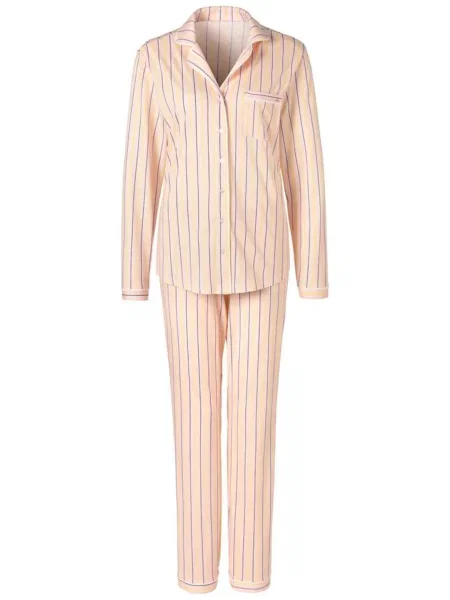 S.Oliver Pijama roz deschis / bleumarin / citron galben