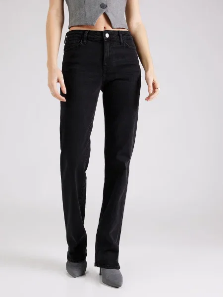 PIECES Džínsy KELLY denim čierny