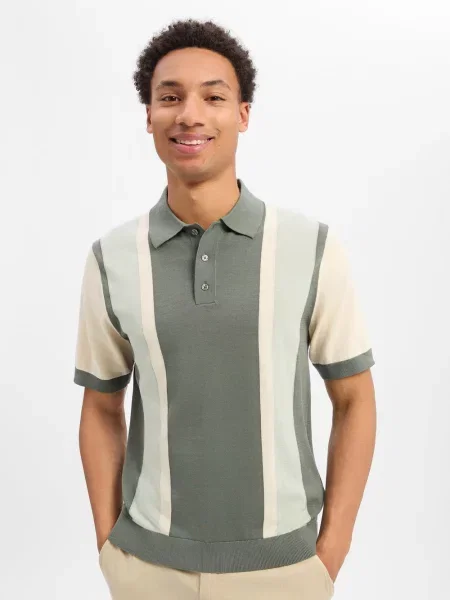 Drykorn Koszulki Mężczyzna S Tamian 10 Polo Shirt zielony