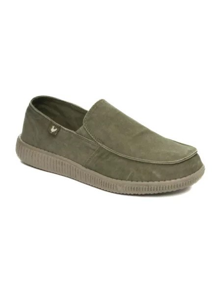 Sneakersy Walkinpitas wsuwane zielone