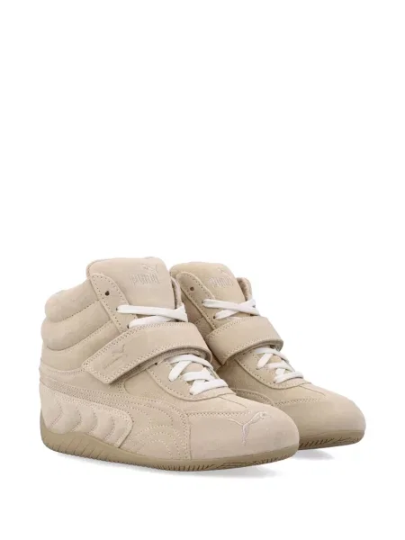 Sneakerși Puma din piele cu pană