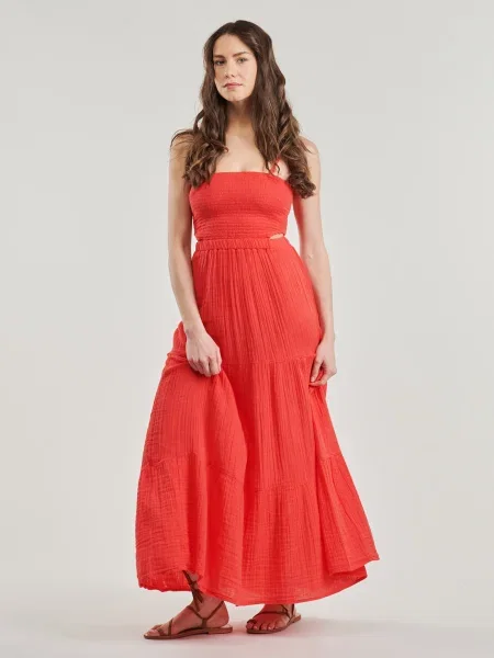 Rochie maxi Rip Curl de costum roșu