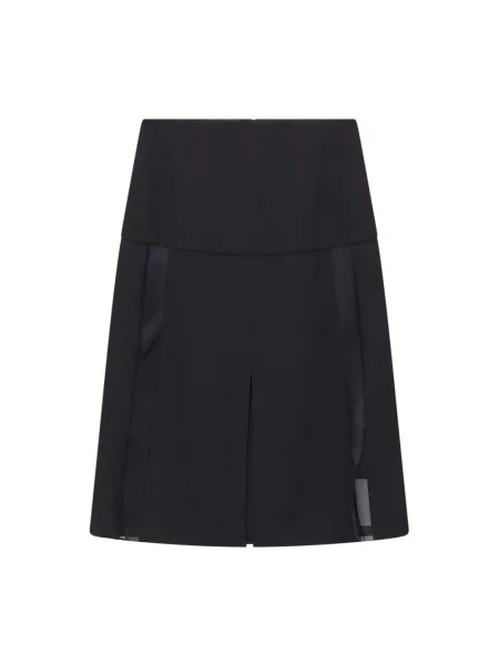 Spódnica midi Jil Sander czarna