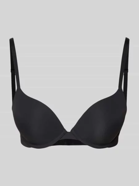 Biustonosz push up z regulowanymi ramiączkami model ‘MICHELLE’ Dorina czarny