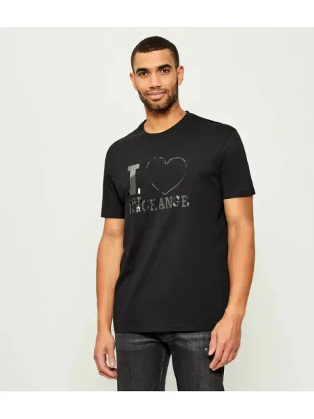 Armani Exchange Tricou negru