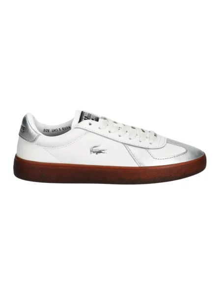 Sneakersy Lacoste skórzane białe