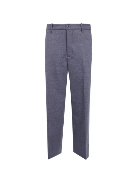 Pantaloni Nine In The Morning de lână gri