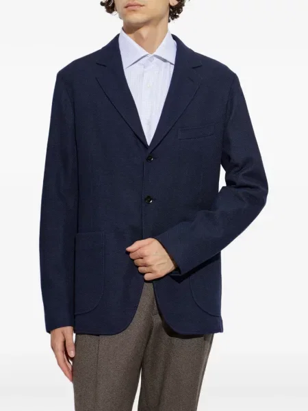 Sacou Brioni cu rever albastru