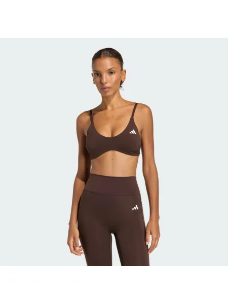 Podprsenka Optime Essentials Workout Light Support bílá