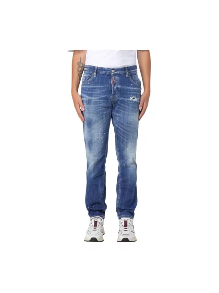 Jeansy Dsquared2 niebieskie