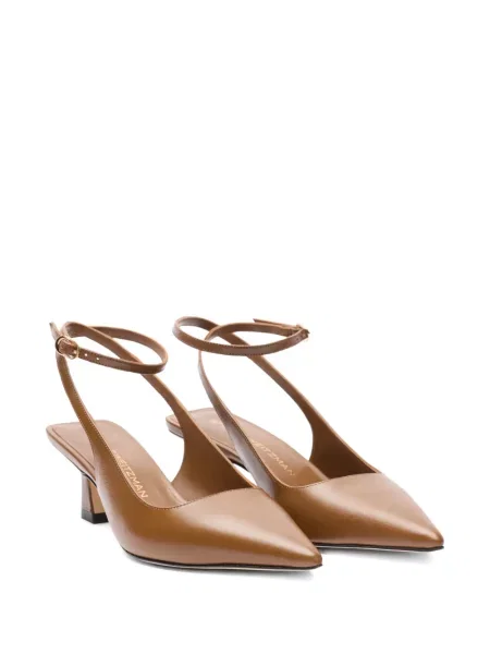 Pantofi cu toc Stuart Weitzman maro