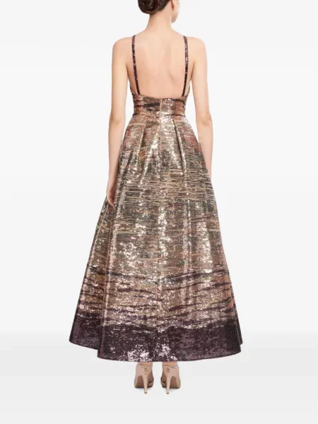 Rochie maxi Elie Saab cu paiete fără mâneci