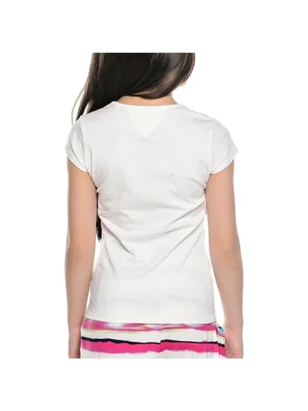 Tricou copii Tommy Hilfiger alb