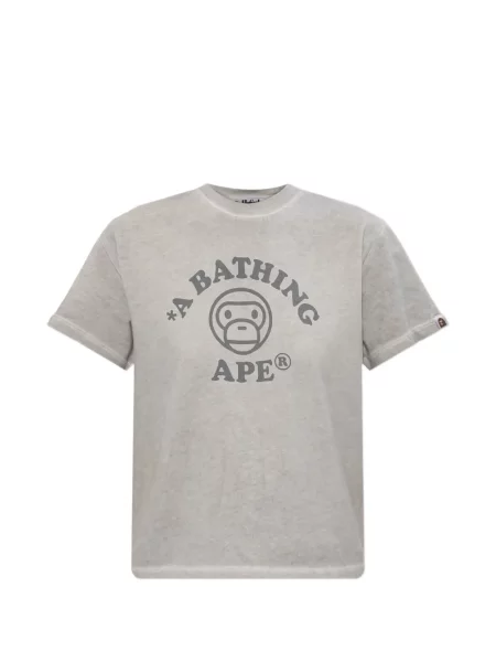 Majica A Bathing Ape® s printom siva