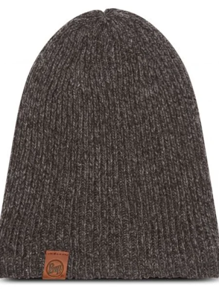 Zimná čiapka BUFF Knitted & Fleece Lyne grey sivá
