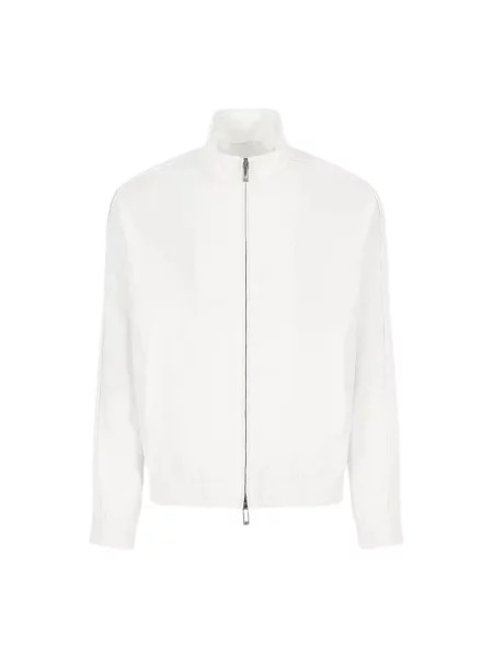 Kurtka bomber Emporio Armani biały
