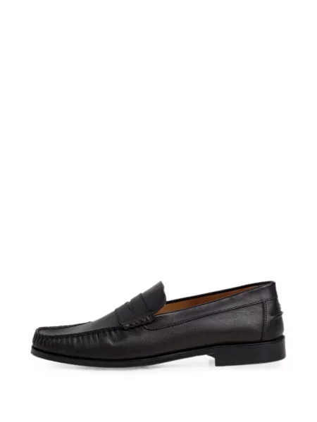 Pantofi loafer Hackett London din piele negru
