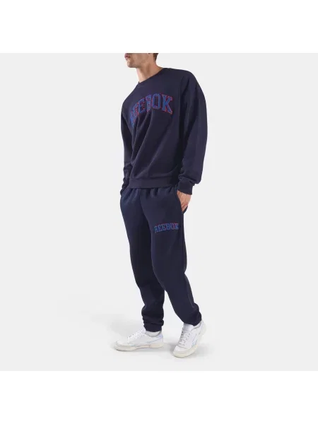 Reebok Spodnie dresowe Freshman dla mężczyzn male Vector Navy Size: granatowe