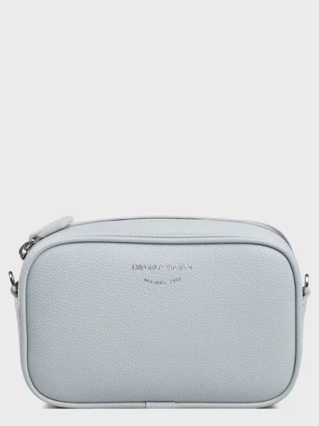 Сумка Emporio Armani блакитна