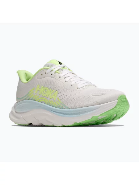 Încălțăminte de alergare pentru femei Hoka Clifton 11 frost/neon yuzu