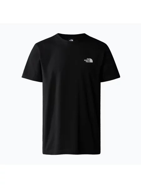 T-shirt z nadrukiem z logo The North Face czarna