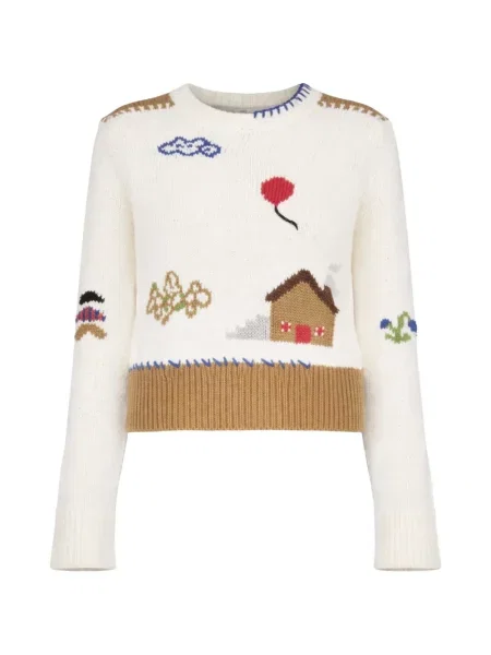 Haftowany sweter Mother