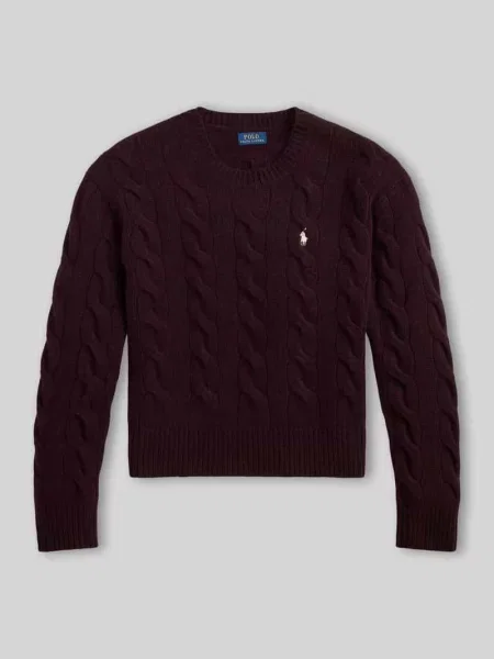 Sweter z dzianiny o kroju regular fit z mieszanki wełny i kaszmiru Polo Ralph Lauren