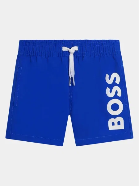 Boss Pantaloni scurți sport M albastru