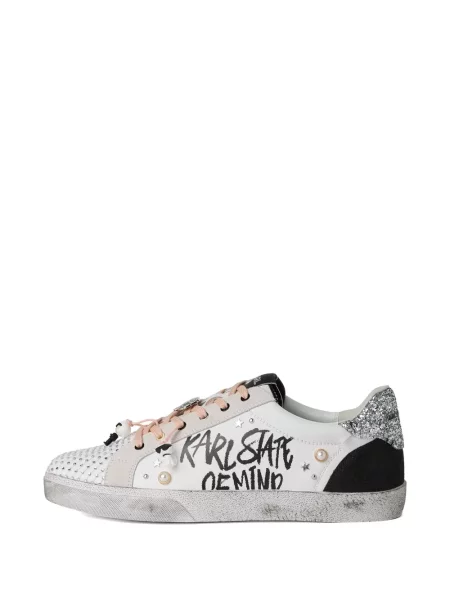 Sneakerși Karl Lagerfeld Jeans alb